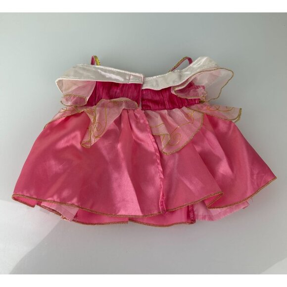 Build-a-Bear Aurora Sleeping Beauty Disney Princess Dress Pink Girly Read - Picture 10 of 13